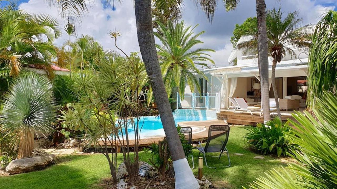 Villa Iguanou Et Piscine En Bord De Mer Proche Plages Marina Et Golf แซงต์-ฟรองซัวส์ ภายนอก รูปภาพ