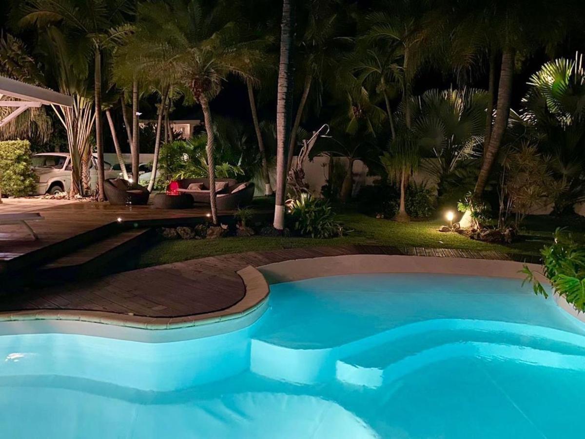 Villa Iguanou Et Piscine En Bord De Mer Proche Plages Marina Et Golf แซงต์-ฟรองซัวส์ ภายนอก รูปภาพ