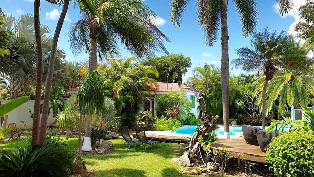 Villa Iguanou Et Piscine En Bord De Mer Proche Plages Marina Et Golf แซงต์-ฟรองซัวส์ ภายนอก รูปภาพ