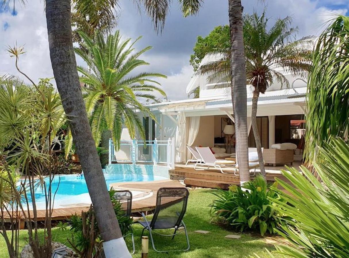 Villa Iguanou Et Piscine En Bord De Mer Proche Plages Marina Et Golf แซงต์-ฟรองซัวส์ ภายนอก รูปภาพ