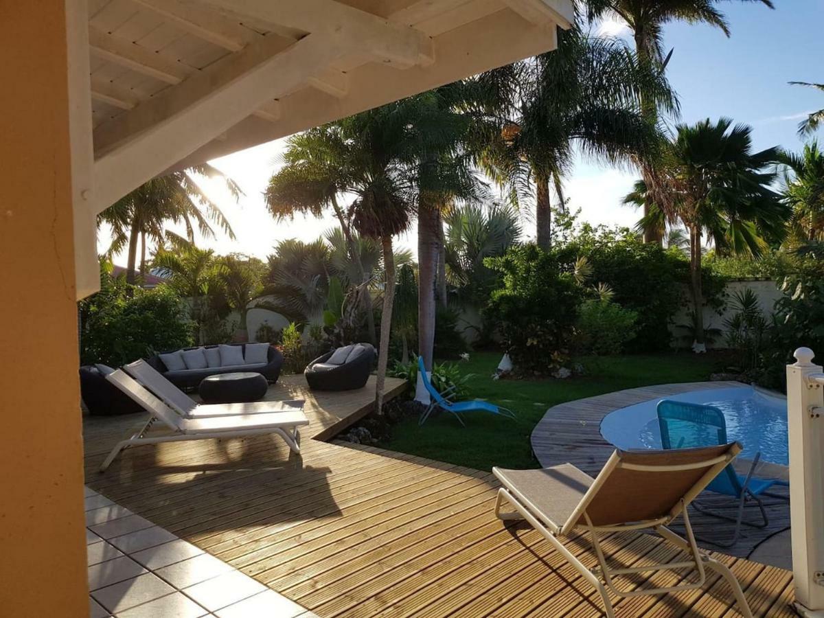Villa Iguanou Et Piscine En Bord De Mer Proche Plages Marina Et Golf แซงต์-ฟรองซัวส์ ภายนอก รูปภาพ