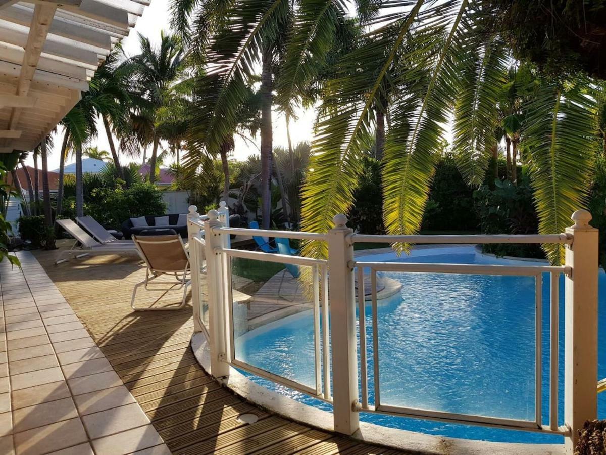 Villa Iguanou Et Piscine En Bord De Mer Proche Plages Marina Et Golf แซงต์-ฟรองซัวส์ ภายนอก รูปภาพ
