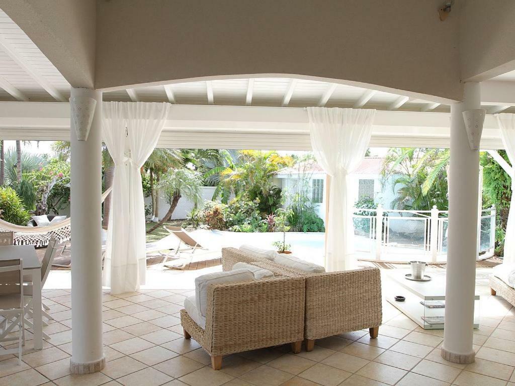 Villa Iguanou Et Piscine En Bord De Mer Proche Plages Marina Et Golf แซงต์-ฟรองซัวส์ ภายนอก รูปภาพ