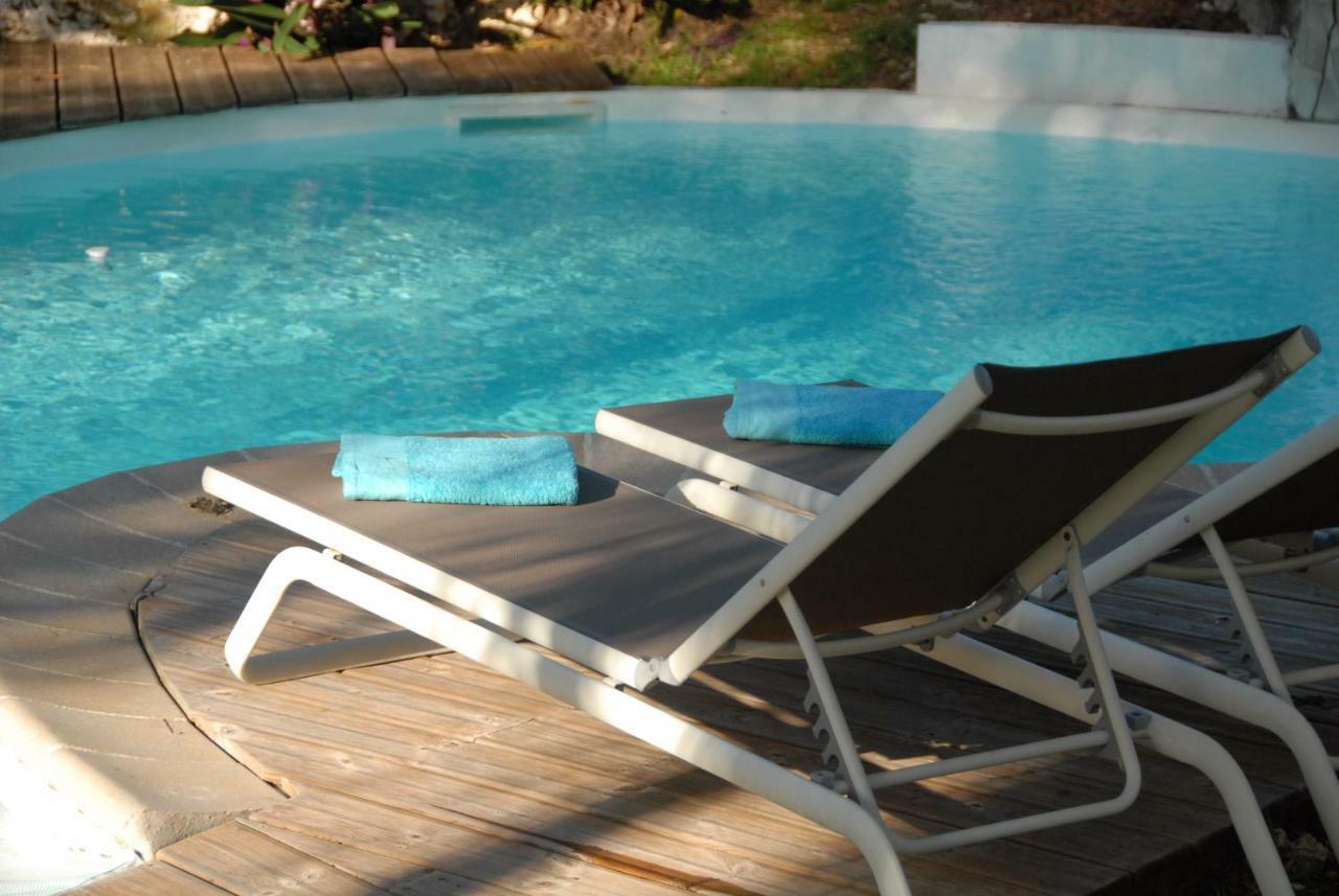 Villa Iguanou Et Piscine En Bord De Mer Proche Plages Marina Et Golf แซงต์-ฟรองซัวส์ ภายนอก รูปภาพ